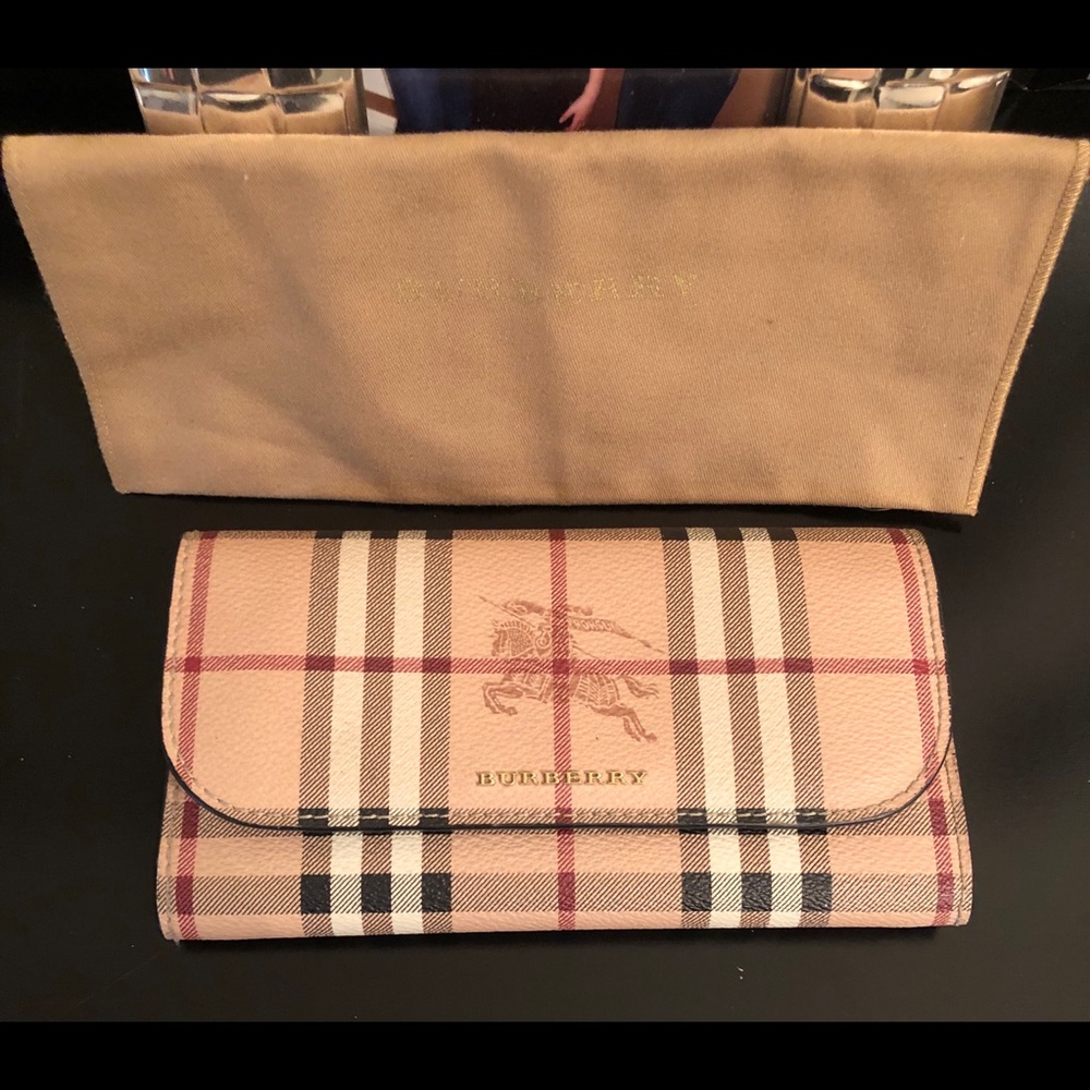 Classic check Burberry wallet